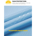 Northyard Men'S Sun Protection Shirt Upf 50+ Hoodie Long Sleeve Fishing Swim Rash Guard Shirts Uv Spf Lightweight Running
