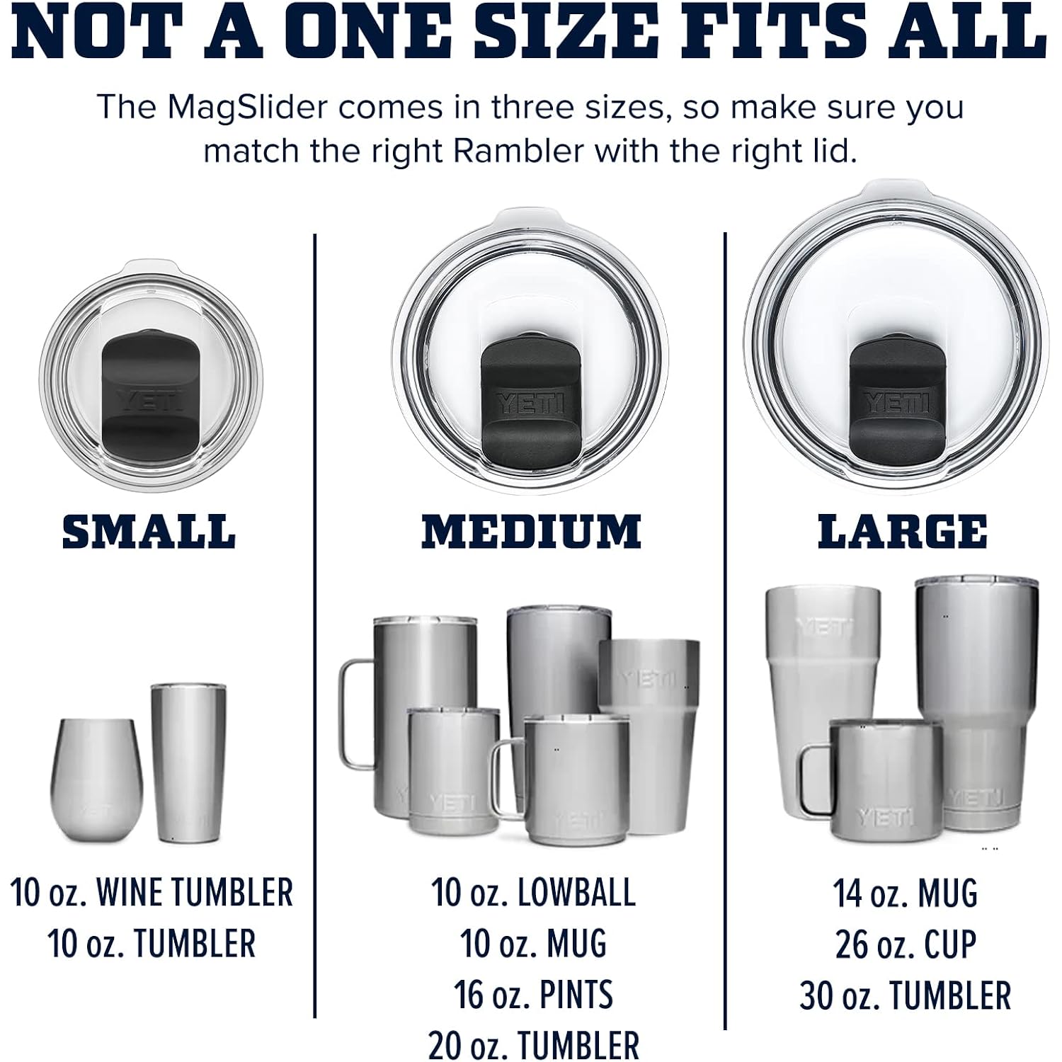 YETI Rambler MagSlider Lid