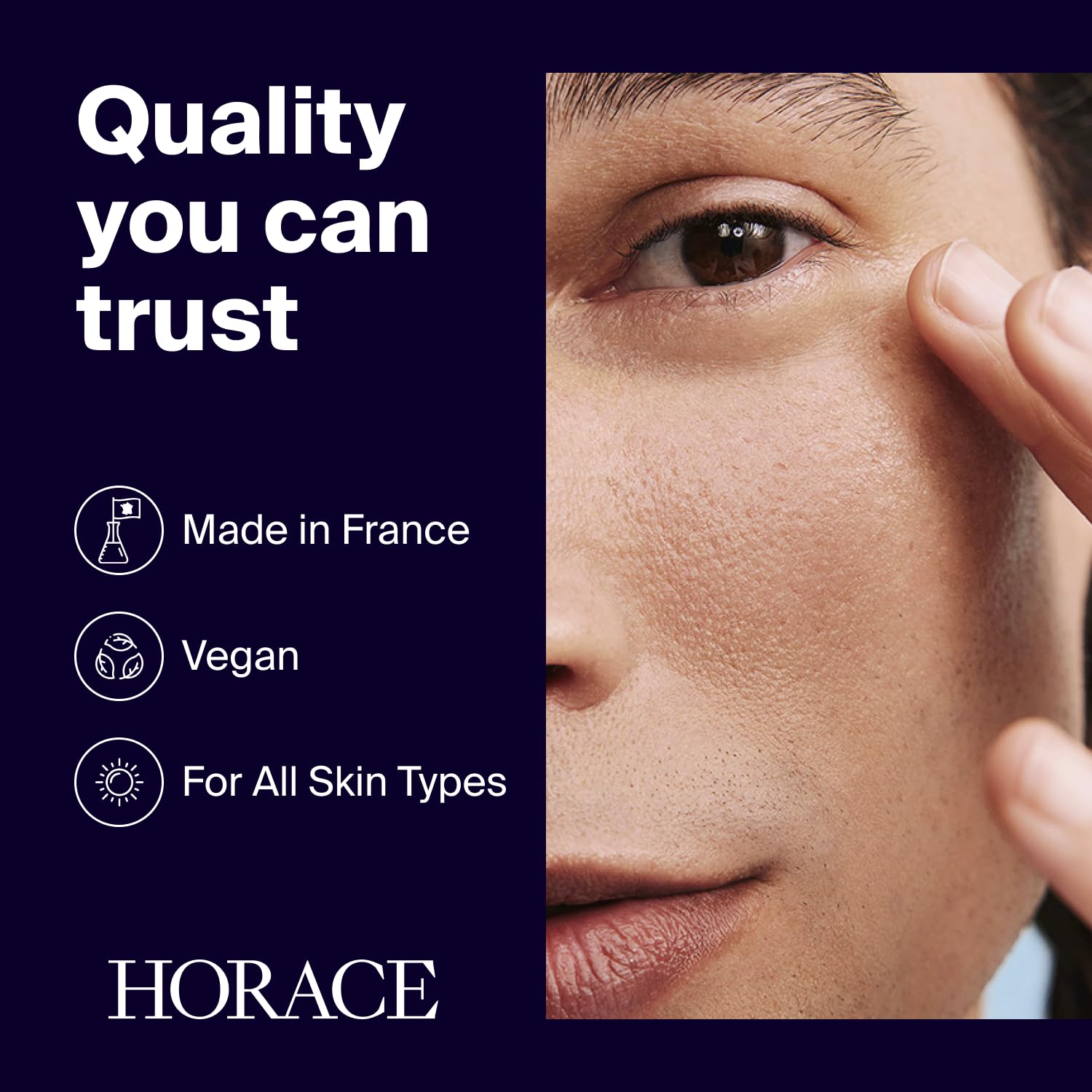 Horace Anti-Fatigue Under-Eye Patches For Men - Dark Circle And Puffiness Reduction - Moisturising & Refreshing Hydrogel Treatment - Vegan And Silicon-Free Skincare - Unscented, Pack Of 5 Pairs