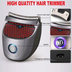 Shortcut Hair Clippers Self-Haircut Kit For Men, Shortcut Self Grooming Haircut Kit With 9 Limited Combs, Usb Rechargeable Cordless Electric Hair Trimmer Professional Hair Cutting Machine