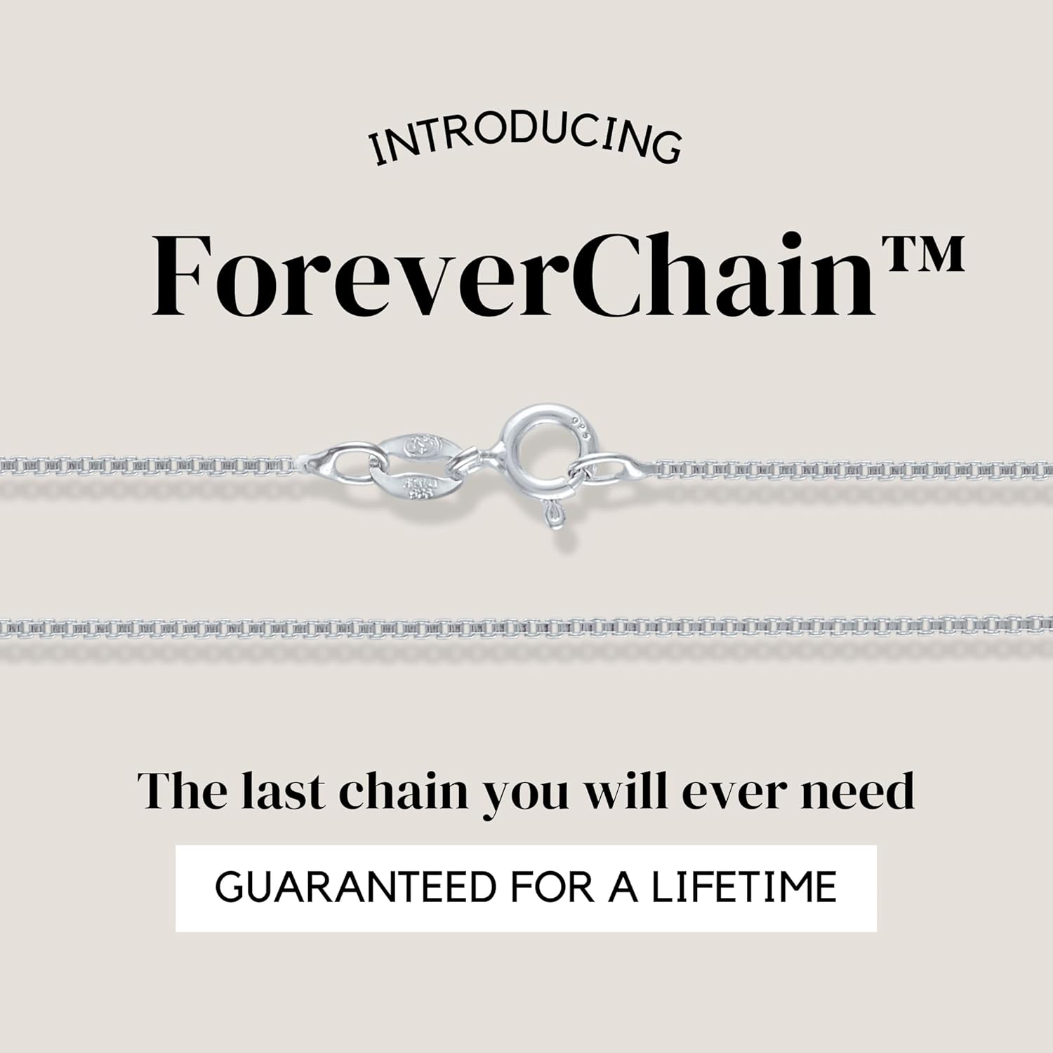 KISPER 925 Solid Sterling Silver 1mm Dainty Thin Box Chain Necklace for Women, Italian Made Tarnish Resistant Waterproof Hypoallergenic, 14 16 18 20 22 24 30 inches
