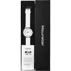 Women's Analog Nurse Watch with Second Hand for Nursing, 12/24 Time, Silicone Band, Easy Read