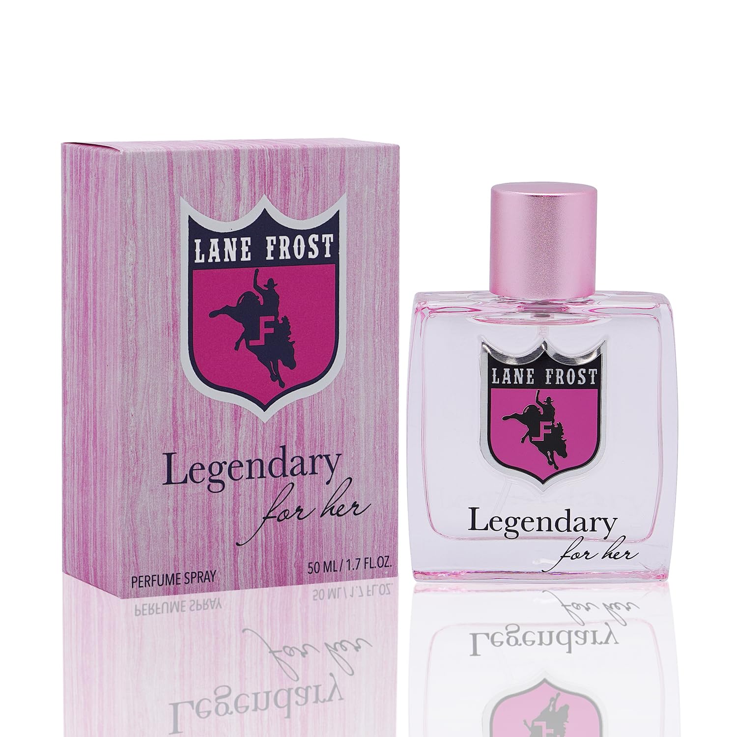 Lane Frost Legendary For Her Perfume - Western-Inspired Women’s Fragrance with Plum, Vanilla, and Amber - Long Lasting Feminine Perfume Spray - Modern Floral Scent for the Confident Cowgirl