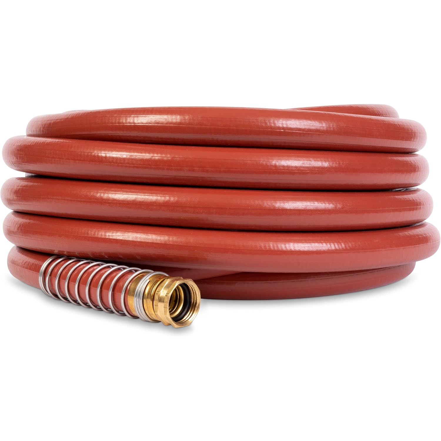 Gilmour Pro Commercial 3/4" X 50' Heavy Duty Water Hose, Durable And Kink Resistant 50 Ft Garden Hose | 400 Psi Heavy Duty Commercial Hose, Kink Resistant, Brass Fittings, Made In Usa