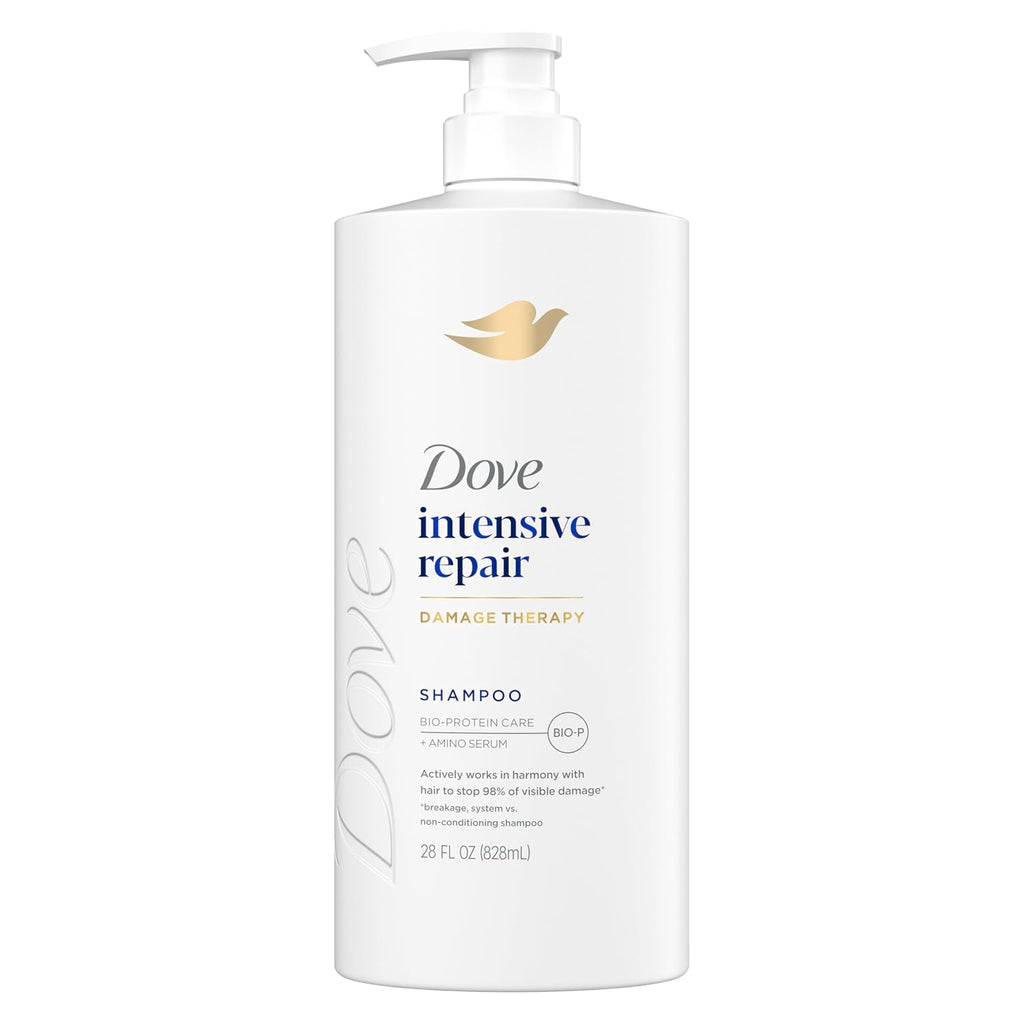 Dove Shampoo Intensive Repair For Damaged Hair With Bio-Protein Care Technology And Amino Serum 28 Fl Oz