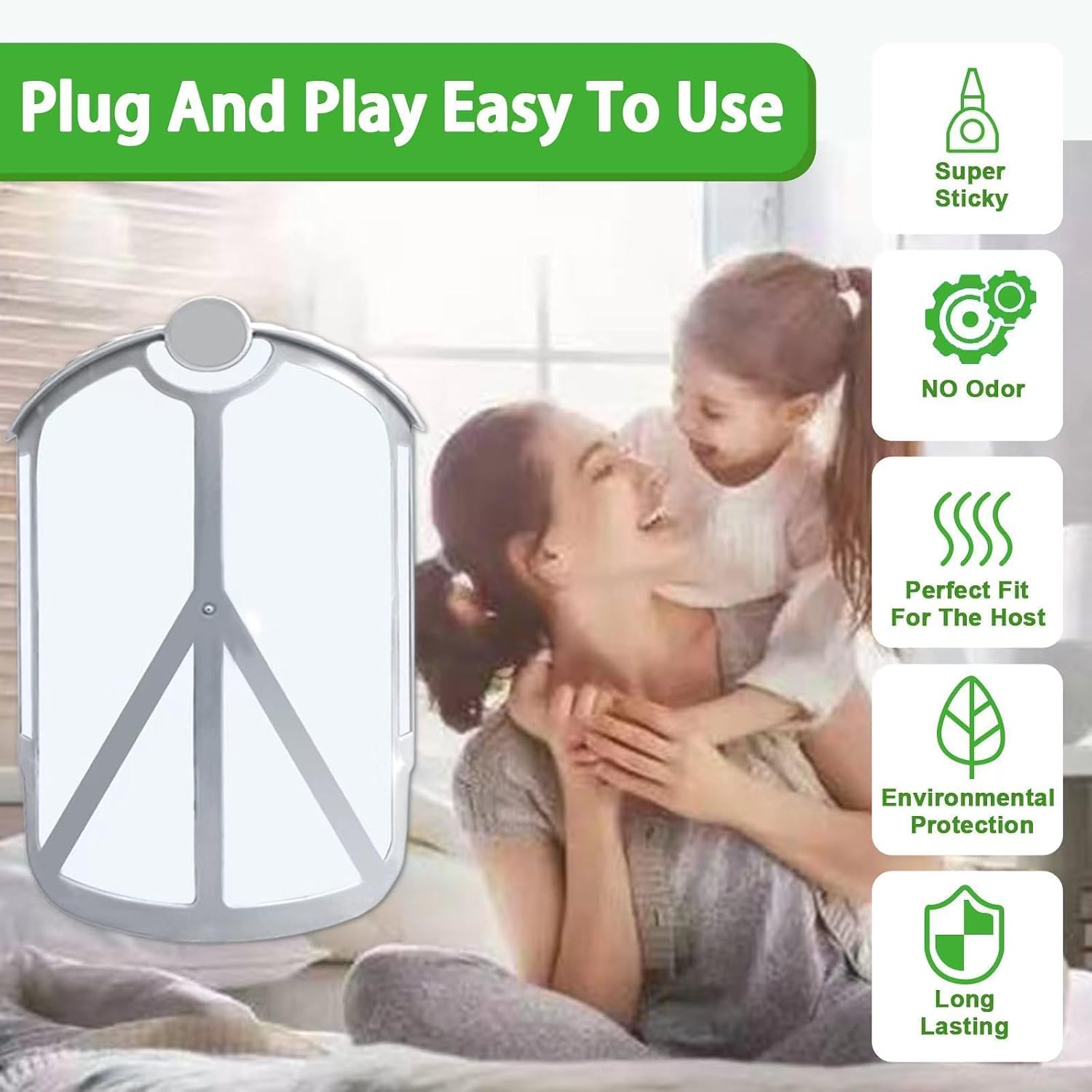 33 Pack Refill Cartridges Compatible With Flying Insect Trap M364, M364A & Max And Baimnocm Plug-In Trap