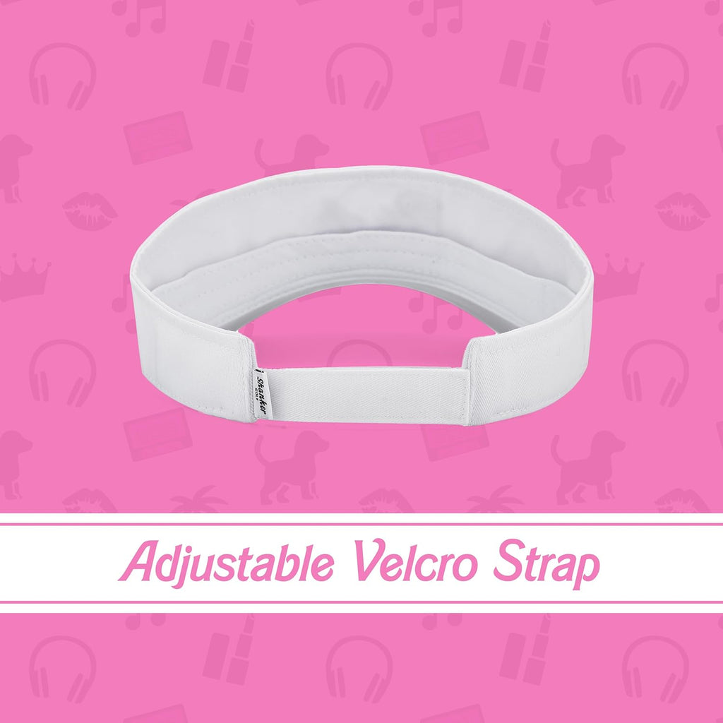 Shanker Golf - Birdie Women's Golf Visor - 100% Cotton Golf Visor for Ladies - Women's Golf Hat