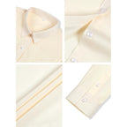 Womens Cotton Button Down Shirts for Women Fitted Long Sleeve Formal Dress Shirt Work Blouses Tops
