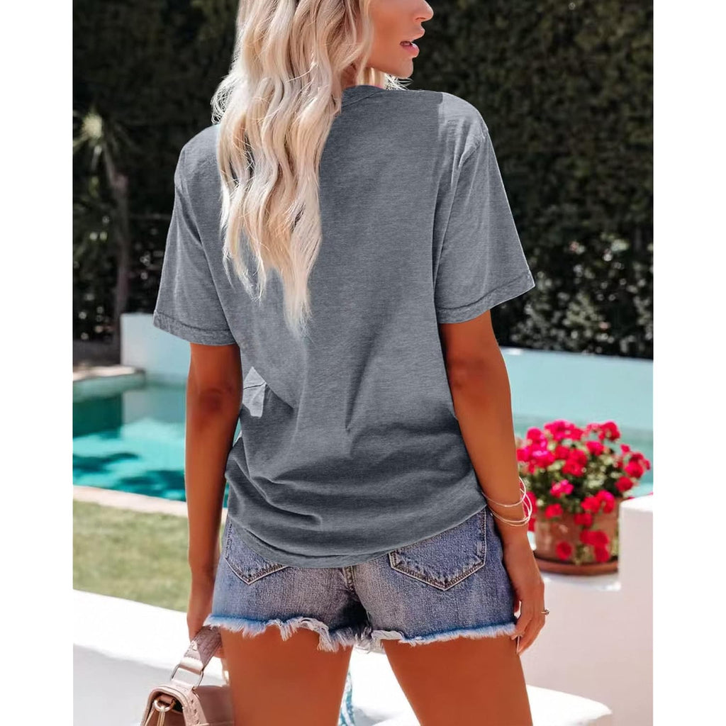 Womens Dandelion Graphic T-Shirts Teen Girls Cute Sunflower Print Casual Tee Tops