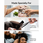 Hair Thinning Scissors Ulg Professional Barber’S Texturizing Teeth Shears For Hairdressing, Salon And Home Use Thinning Shears For Hair Cutting, Made Of Japanese Stainless Steel, 6.5 Inch