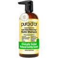 Pura D'Or Original Gold Label Anti-Thinning Shampoo - Clinically Tested - Biotin & Argan Oil – Sulfate-Free Strengthening & Volumizing For Fuller-Looking Hair, Men & Women, Natural Earthy Scent 16 Oz