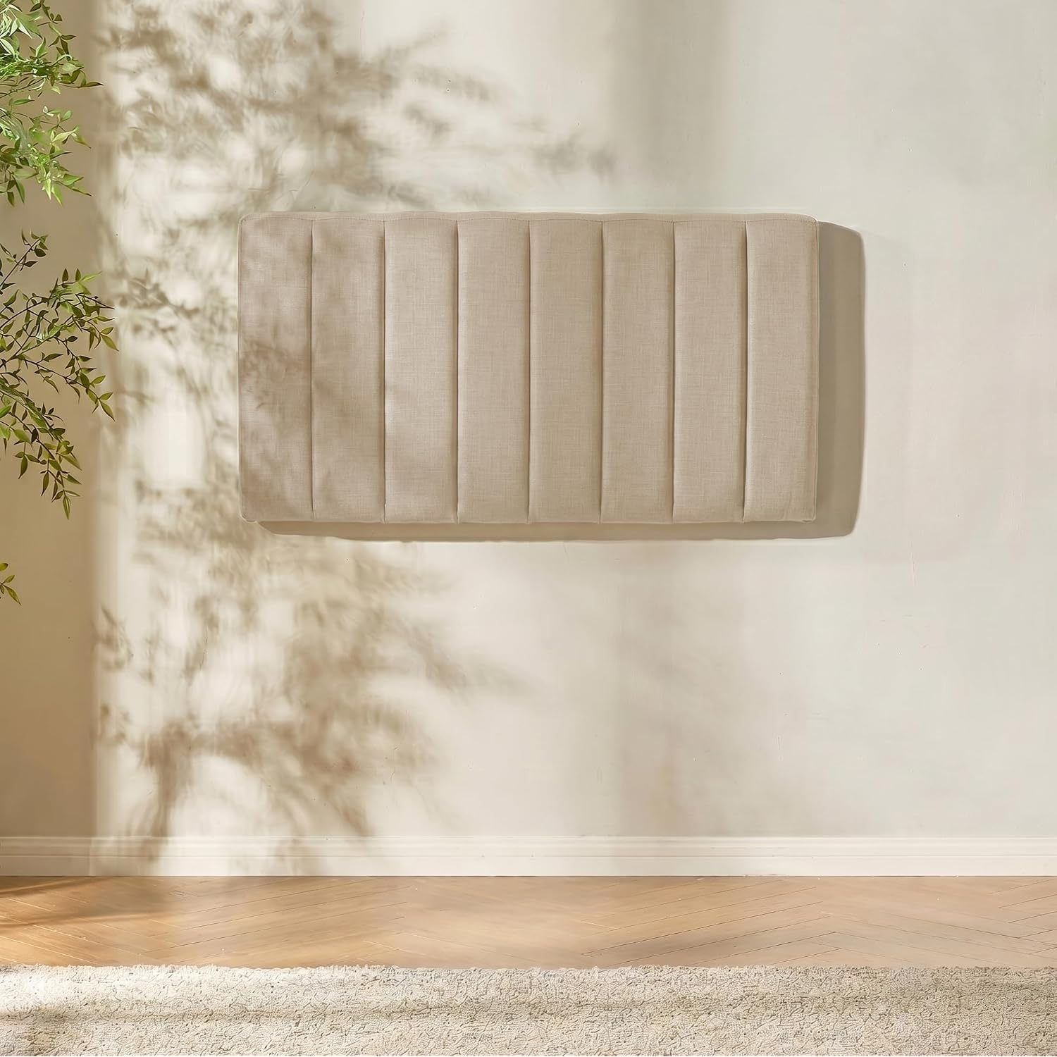 Hearth & Harbor Wall Mounted Twin Headboard Only, Bed Headboard Twin Size