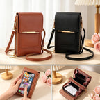 Touchscreen Crossbody Phone Purse For Women,Cell Phone Crossbody Bag,Blocking Cell Phone Wallet Purse,Crossbody Purse Bag