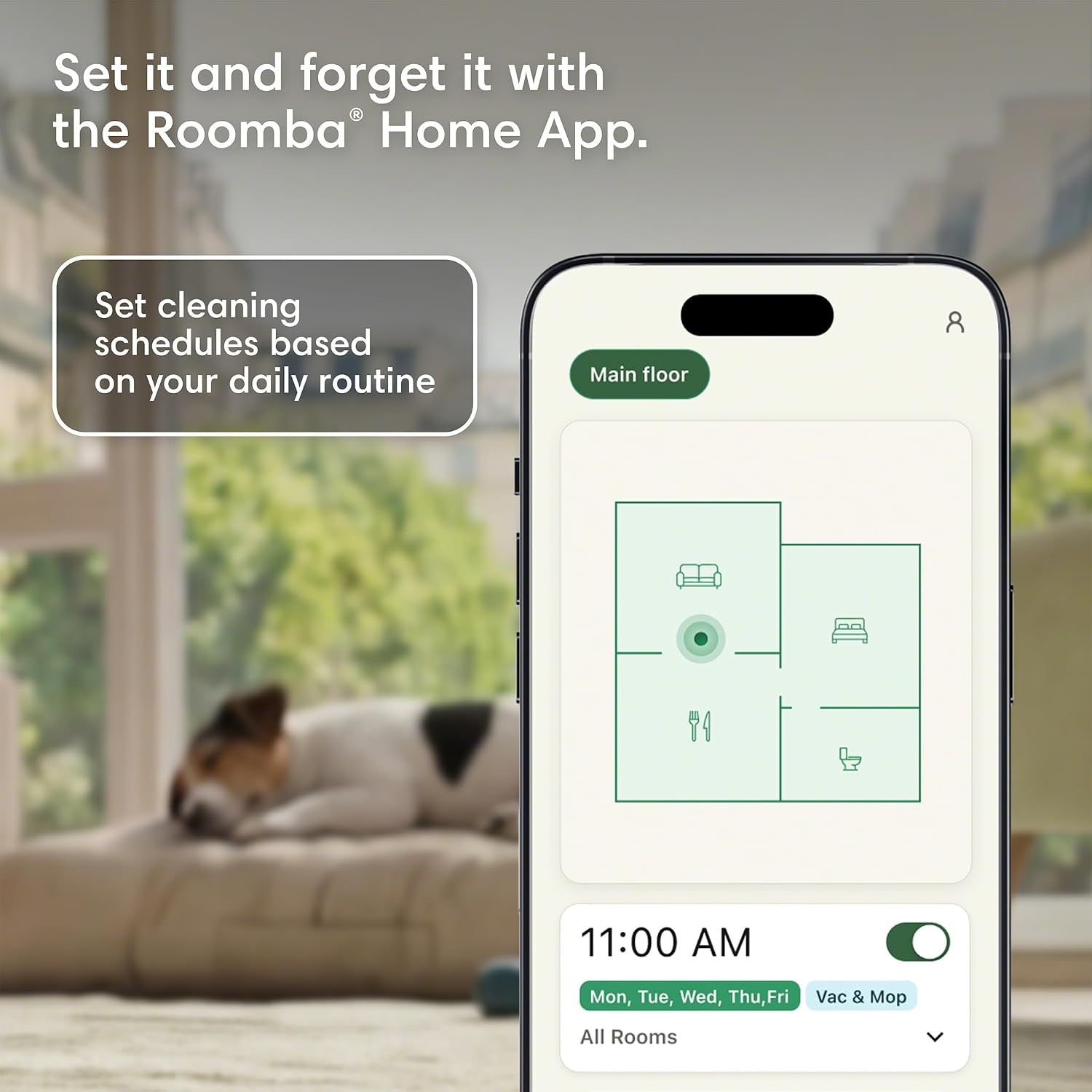 Irobot Roomba 415X Robot Vacuum & Mop Combo, 2.3X Suction, 90 Days Self-Emptying, Multifunction Dock Self-Cleaning & Hot Dry, Smart Obstacle Avoidance, Lifting Spinning Mops, Ideal For Pet Hair