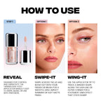 Sacheu Liquid Eyeshadow STAY-N Longwear Eye Makeup — Buildable Highly Pigmented & Blendable Eye Shadow Cream in Matte & Shimmer Finishes, Espress Yo Self