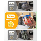 Biuleon 6 Pack-24 Oz Freezer Storage Containers, Plastic Food Storage Containers With Twist Top Lids, Bpa Free And Reusable Soup Containers With Lids, Leakproof/Microwave/Dishwasher Safe