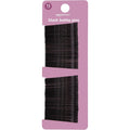 Amazon Basics Bobby Pins For All Hair Types, Black, Secure Hold For Updos And Hair Styling, 72 Count