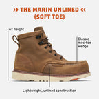Brunt Men'S Marin Water-Resistant Work Boots