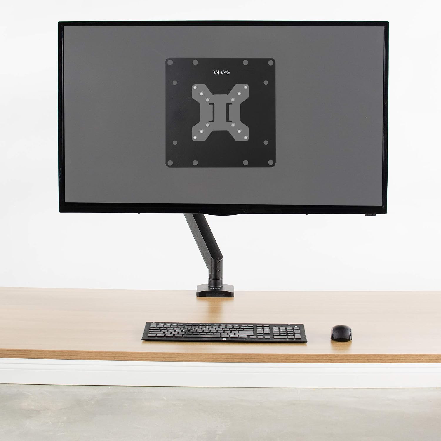 Vivo Steel Vesa Tv And Monitor Mount Adapter Plate Bracket For Screens 23" To 42" | Conversion Kit For Vesa Up To 200X200Mm (Mount-Ad2X2)