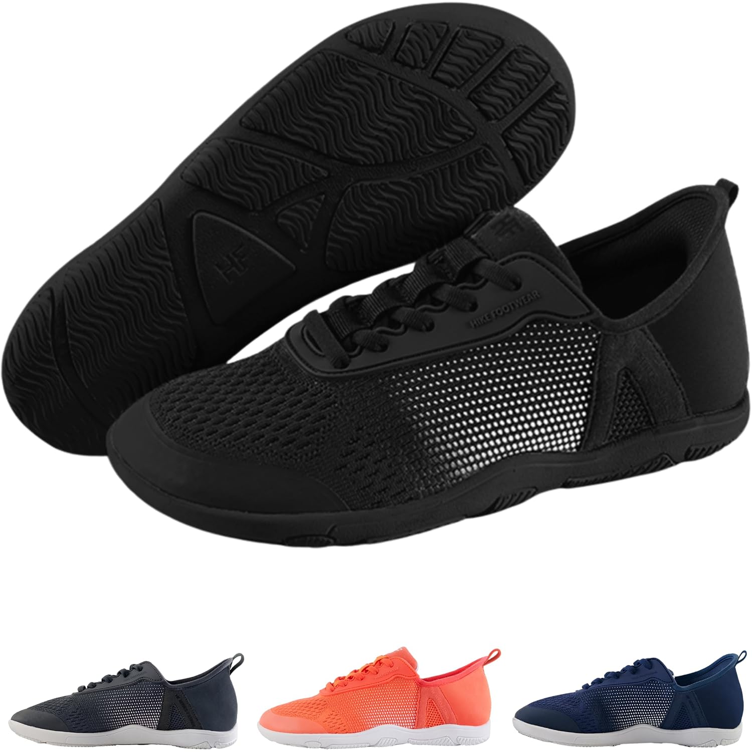 Hike Footwear Hf Stride – Hands-Off & Ergonomic Barefoot Shoes For Women Men, Thin Sole & Ultra-Light, Effortless Daily Wear Unisex