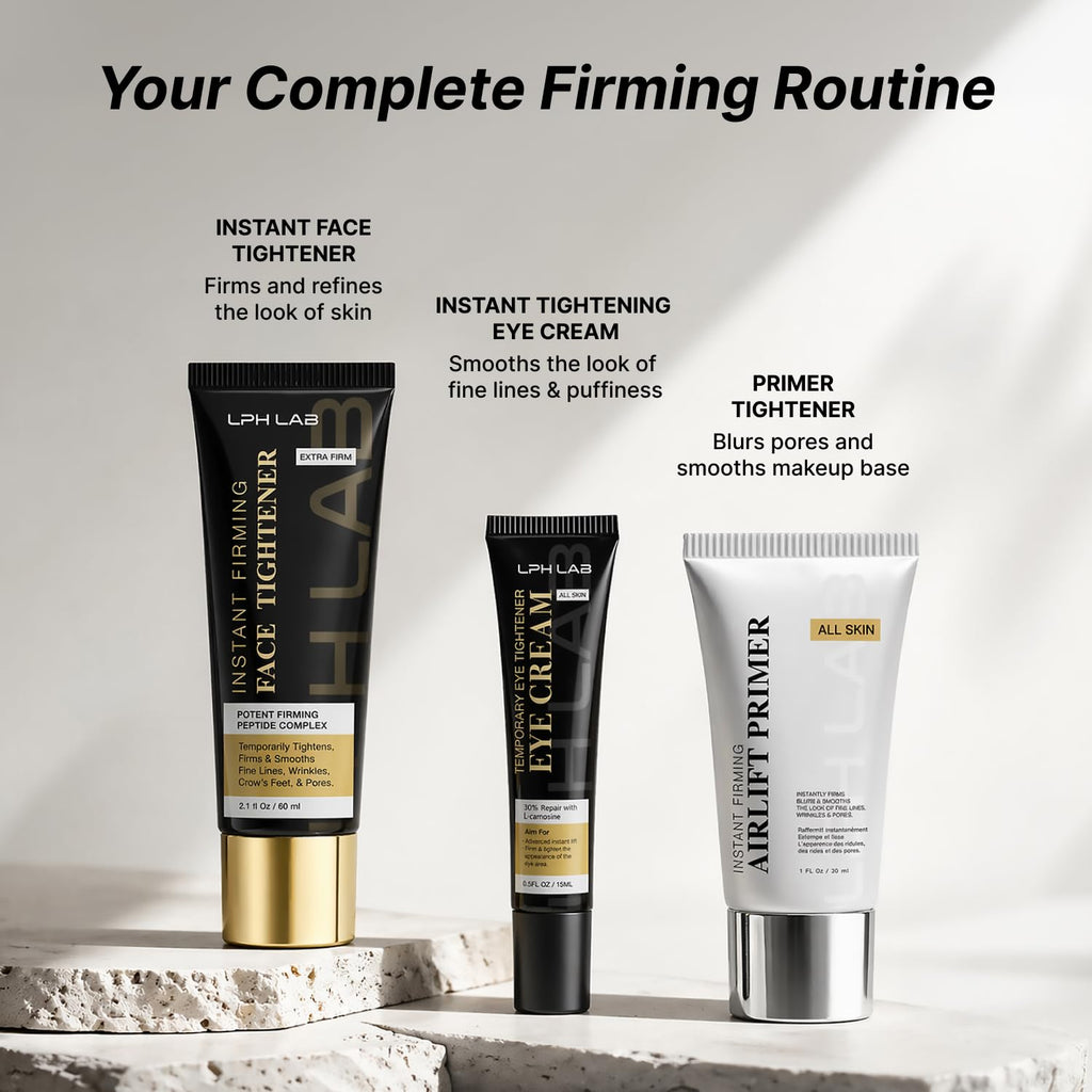 Instant Tightening Face Lift Cream – Instant Face Lift Cream, Makeup-Friendly Wrinkle Filler, Smooths Fine Lines & Blurs Pores with Hyaluronic Acid, Peptides & Panthenol, 1 Fl Oz