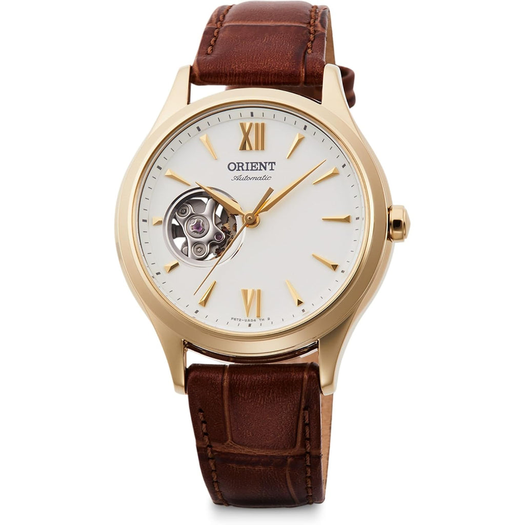 Orient Rn-Ag0728S Women'S Automatic Watch, Mechanical, Automatic, Open Heart, Dial Color - White, Classic Ladies Watch