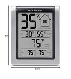 Acurite Digital Indoor Thermometer And Hygrometer, Classic