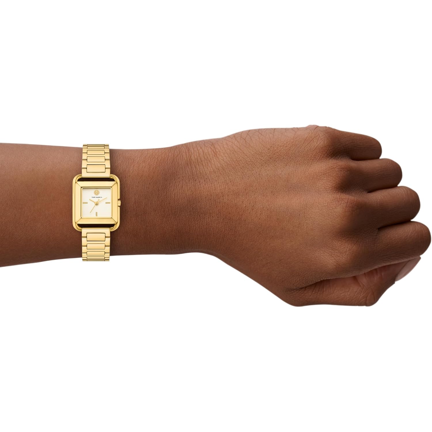 Tory Burch Women'S Kira Square Three-Hand Stainless Steel Watch