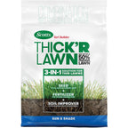 Scotts Turf Builder Thick'R Lawn Sun & Shade, 12 Lbs. | Combination Grass Seed, Lawn Fertilizer And Soil Improver, Thickens Thin Grass, Covers 1,200 Sq. Ft.
