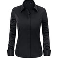 J.Ver Womens Dress Shirts Long Sleeve Button Down Shirt Wrinkle-Free Business Casual Blouse Office Work Tops