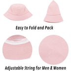 Zando Bucket Hat for Men Women Sun Hat Packable Outdoor Travel Fishing Hiking Beach E American Flag