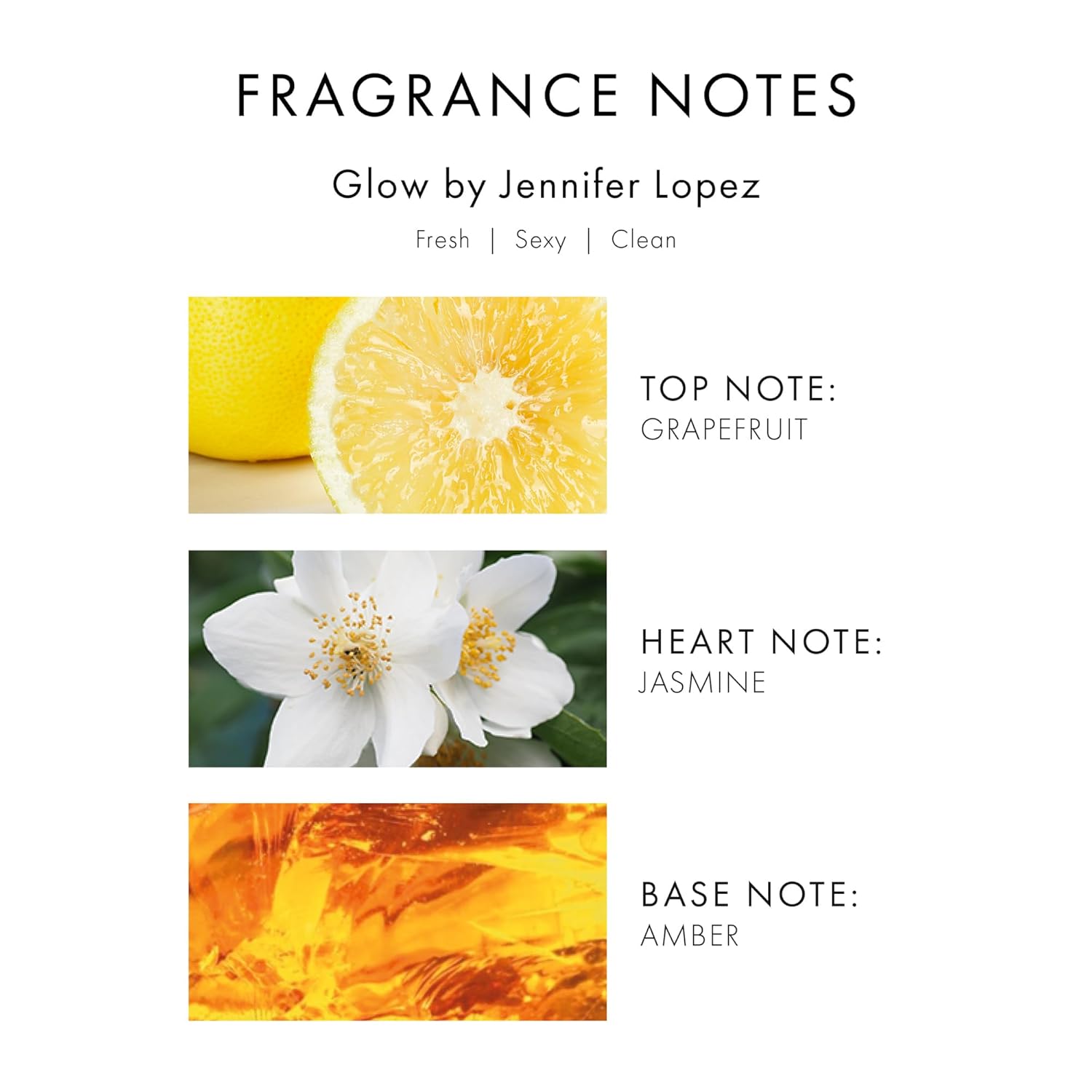 Jennifer Lopez Glow by Jennifer Lopez 100ml Eau De Toilette Spray New, 3.4 Fluid Ounce