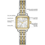 Kate Spade New York Gracie Square Women'S Watch With Stainless Steel Bracelet Or Leather Band