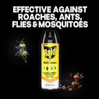 Raid Multi Insect Killer, Orange Breeze Scent, Kills Ants, Roaches, Spiders And Other Insects On Contact For Indoor And Outdoor Use - 15 Oz