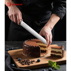 10 Inch Bread Knife For Homemade Bread - Ultra Sharp For Serrated Sourdough, Crusty Artisan Loaves, Bagels & Cake, High Carbon Stainless Steel Slicing Knife With Cover & Dad Gift Box