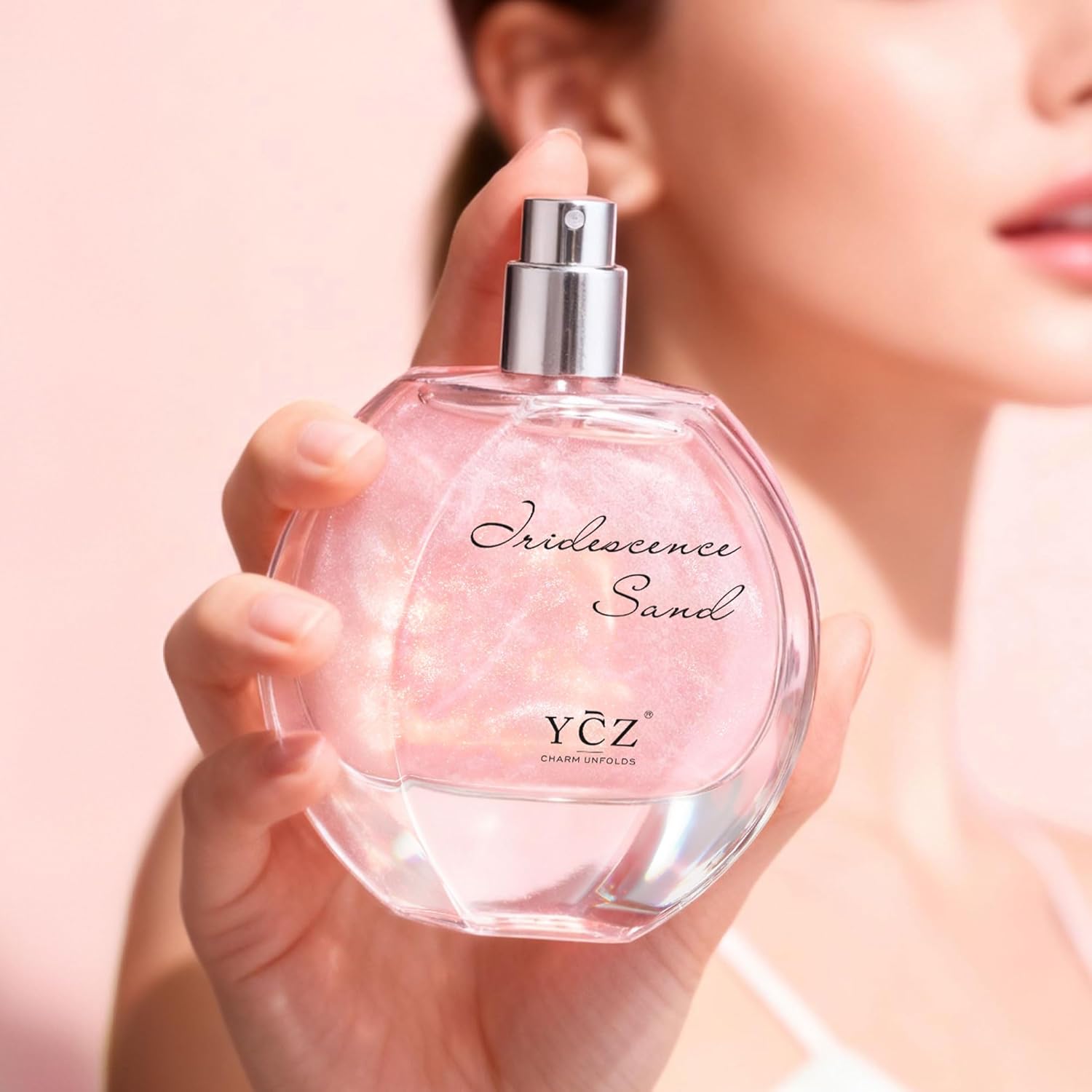 Ycz Quicksand Perfume Luxury Women's Perfume Gift Set, 2.19oz (65ml) Eau De Parfum – Long-Lasting Oriental Fragrance with Grapefruit, Citrus & Blackcurrant, Elegant Bottle Design, is Women Unique Gift