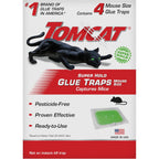 Tomcat Super Hold Glue Traps Mouse Size For Mice, Cockroaches, Spiders, And Scorpions, Ready-To-Use, 4 Traps | For Mice, Cockroaches, Spiders, And Scorpions, Ready-To-Use