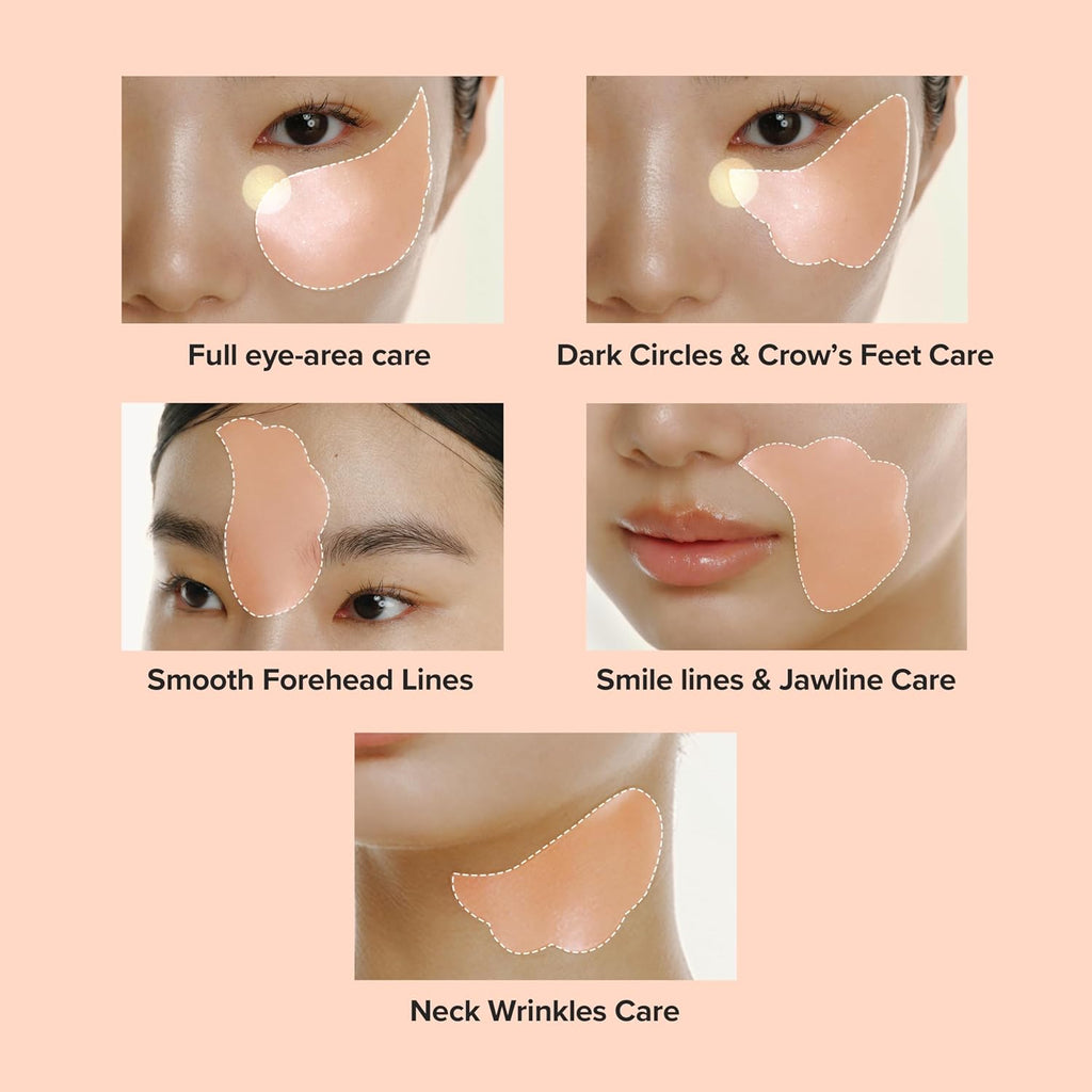 Beauty Of Joseon Revive Under Eye Patch With Retinal And Ginseng, For Puffy Eyes, Fine Lines And Wrinkles, Collagen, Peptide, Adenosine And Bakuchiol, For All Skin Types, 60 Sheets, 30 Pairs