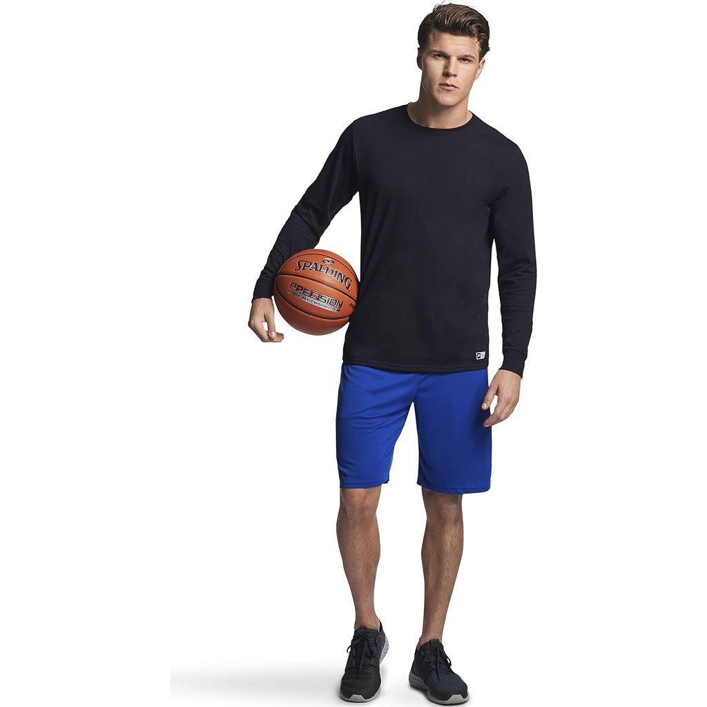 Russell Athletic Men'S Dri-Power Long Sleeve Tees, Moisture Wicking, Odor Protection, Upf 30+