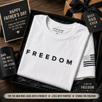 Freedom Charlie Kirk White T Shirt White L I Am Charlie Kirk Shirt