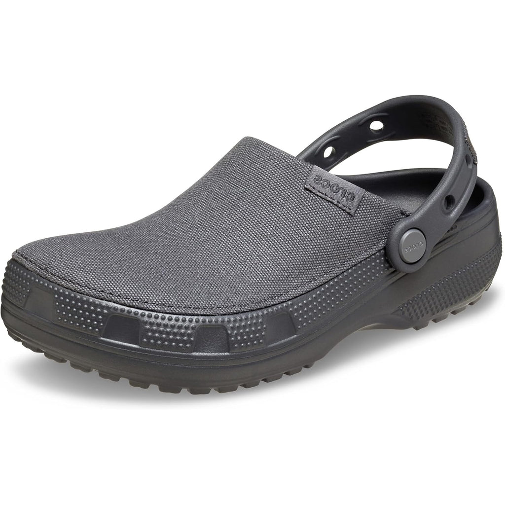 Crocs Unisex-Adult Classic Crafted Canvas & Suede Clogs