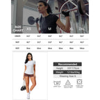 5 Pack Women's Short Sleeve Basic T Shirts Tees, Slim Fit Crew Neck Tshirt Summer Tops for Casual Workout Trendy
