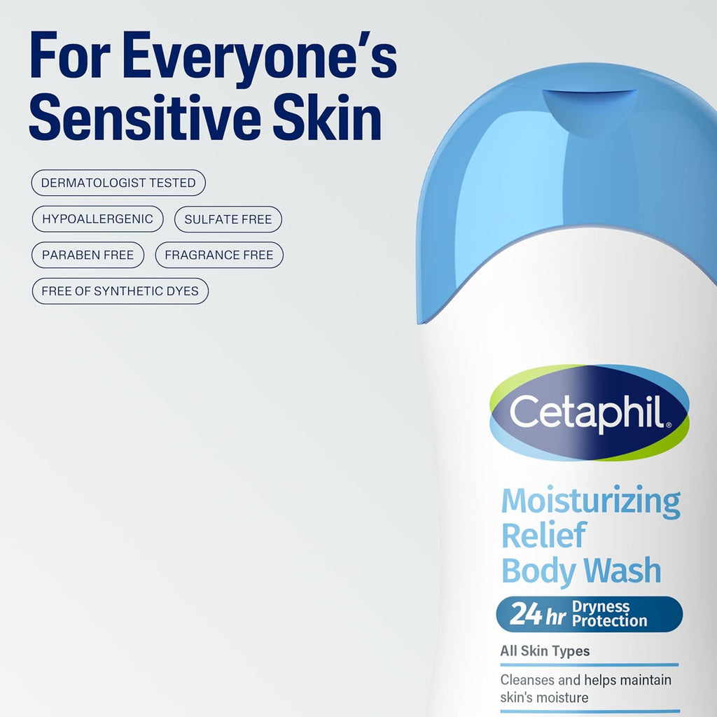 Cetaphil Moisturizing Body Wash 16.9 Floz