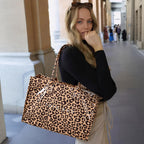Kalidi Pvc Tote Bag Women’S Kraft Paper Work Handbags Purses With Top Handle