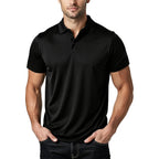 Polo Shirts For Men: Quick Dry Moisture Wicking High Elasticity Convenient Slim Fit Polo Runs Small