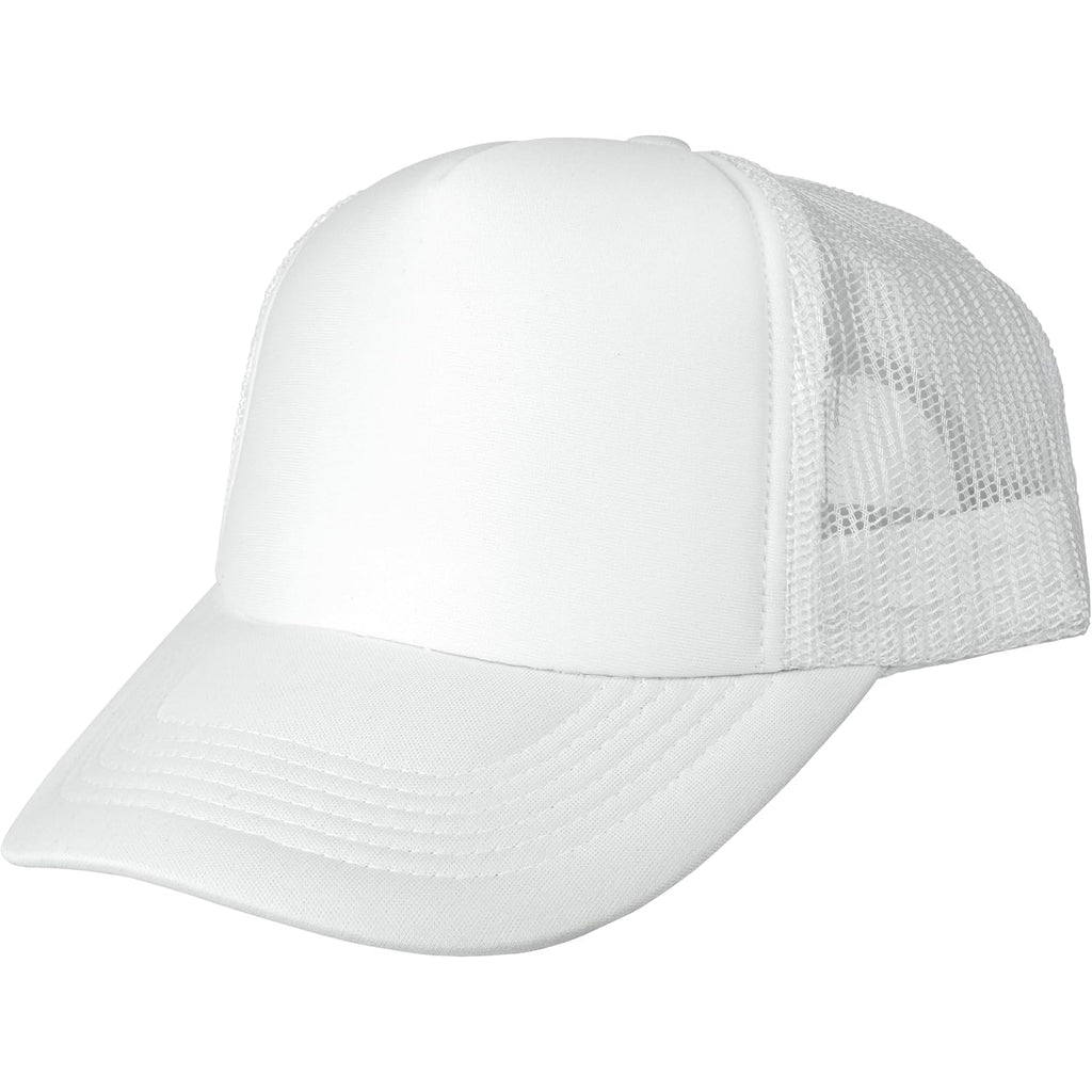 Gelante Sublimation Blank Trucker Hats - Polyester Foam Mesh Snapback Baseball Cap