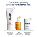 Remedy For Daily Defense | 15% Vitamin C Complex Brightening Serum | Stabilized Vitamin C With Next-Gen Antioxidants, Ferulic Acid, Ectoin | Fragrance Free | By Dermatologist Dr. Shah | 1 Fl Oz