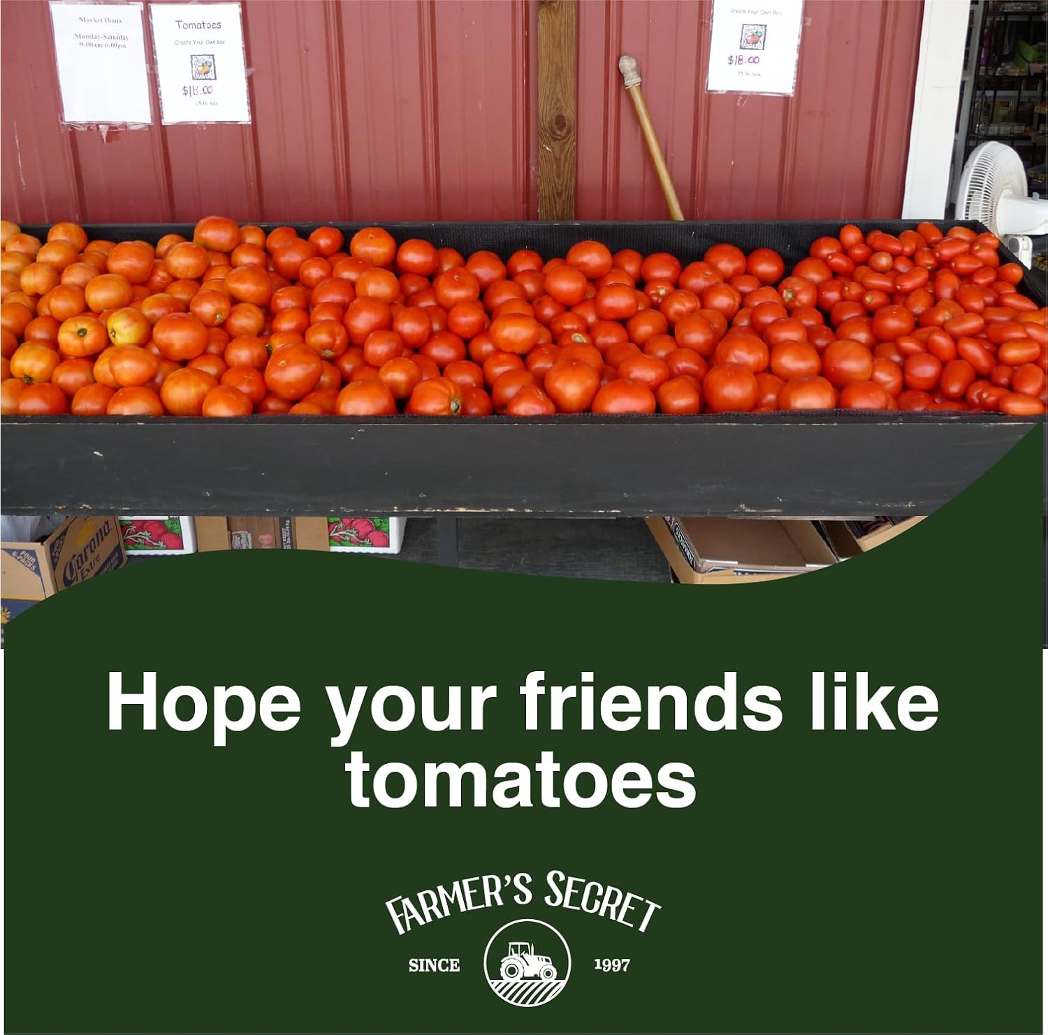 Farmer'S Secret Tomato Booster Fertilizer - Super Concentrated - 3:8:7 Ratio Fortified With Humic Acid, Iron And Calcium - Grow More Tomatoes (8Oz)