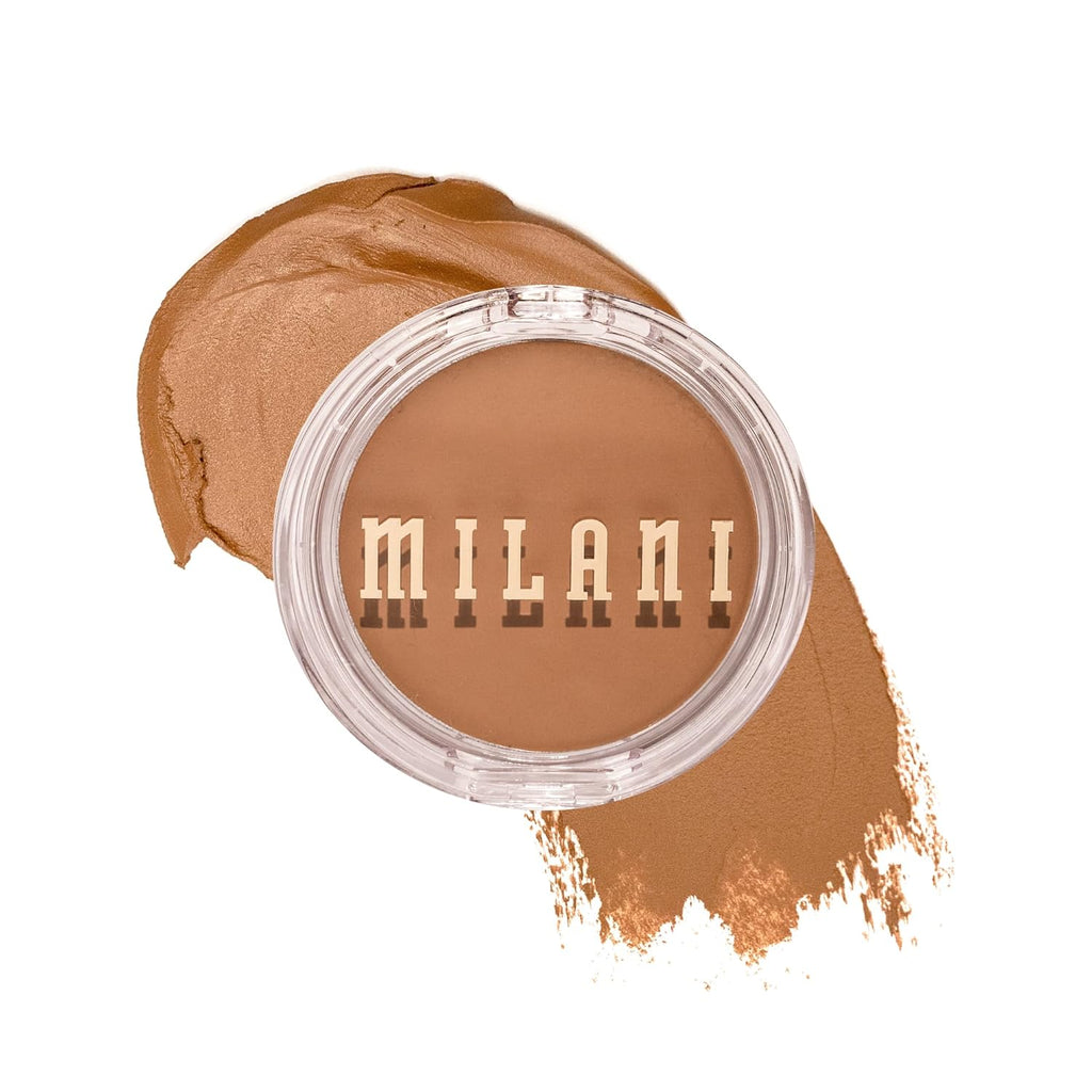Milani Cheek Kiss Cream Bronzer, 120 - Spilling Tea, Vegan & Cruelty-Free, Made in Korea, Lightweight Glow, Soft Matte Finish