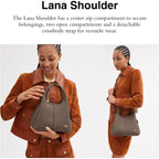 Coach Women'S Leather Lana Shoulder Bag